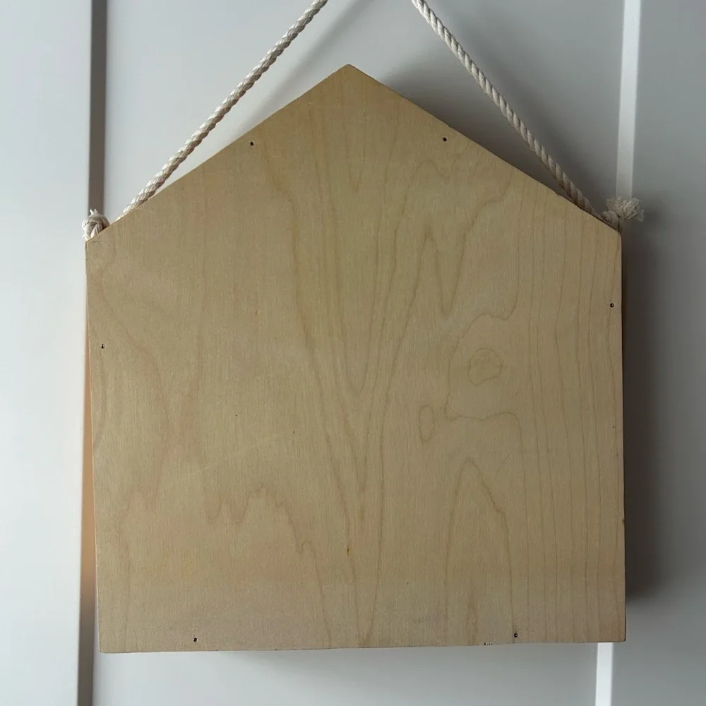 Natural Wood Wall Shelf - Picture 2 of 3